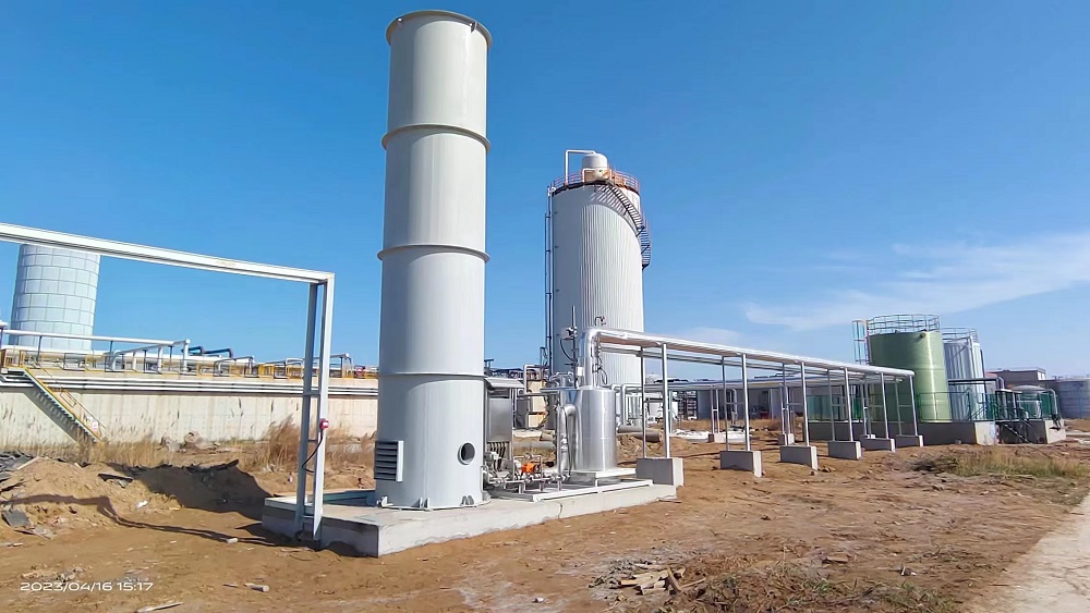 污水廠沼氣火炬